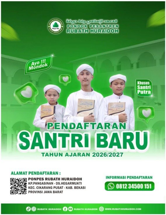 Pembukaan Pendaftaran Santri Baru 2026/2027